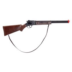 GONHER - FUSIL DE COWBOY NOIR 12 COUPS MÉTAL ET PLASTIQUE